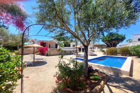 Maison 6 personnes Cala Llombards avec piscine et vue mer : photo 9