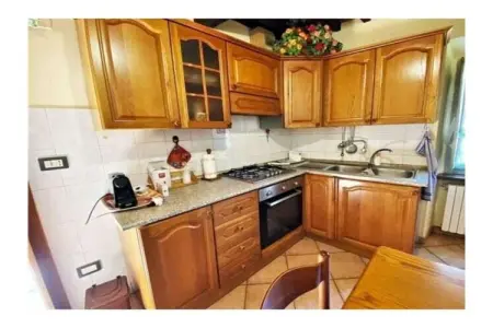 Maison 4 chambres Volterrano, vue montagne et piscine : photo 28