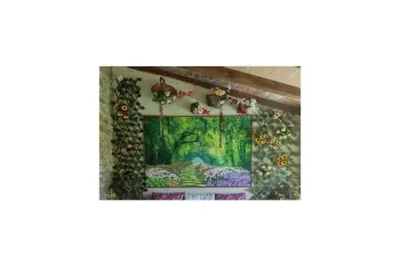 Maison 4 chambres Volterrano, vue montagne et piscine : photo 41