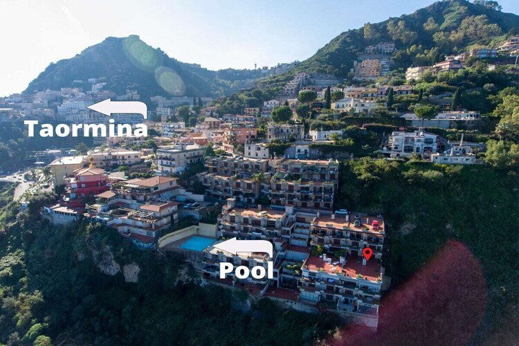 Maison Taormina avec piscine et vue mer - Photo 3