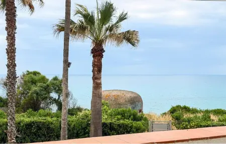 Maison côtière 7 pers. à Arenella, jardin face à la mer : photo 7