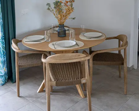 Appartement climatisé 58 m² avec terrasse à Sainte-Anne, Guadeloupe : photo 3