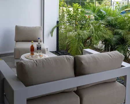 Appartement climatisé 58 m² avec terrasse à Sainte-Anne, Guadeloupe : photo 4
