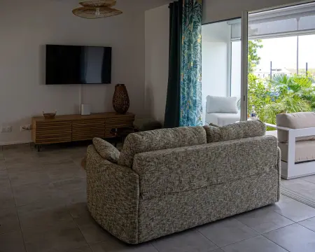 Appartement climatisé 58 m² avec terrasse à Sainte-Anne, Guadeloupe : photo 6