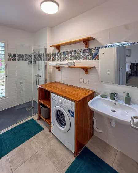 Appartement climatisé 58 m² avec terrasse à Sainte-Anne, Guadeloupe : photo 7
