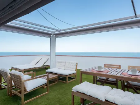 Casa Checha Ático – Studio avec terrasse vue mer : photo 3