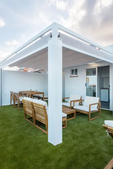 Casa Checha Ático – Studio avec terrasse vue mer : photo 22
