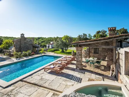 Bella Malini, maison 8 pers. avec piscine à Labin : photo 3