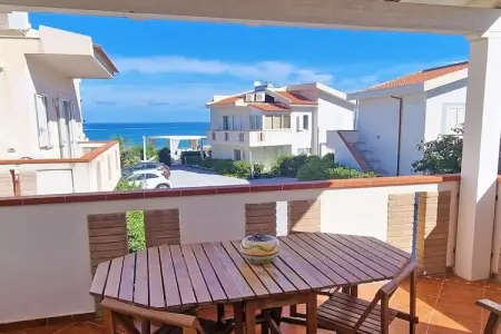 Maison avec piscine et vue sur les Éoliennes à Terme Vigliatore