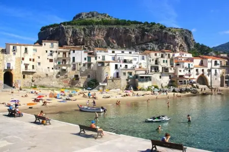Villa Olivella à Cefalù : piscine privée et plage à 350m : photo 17
