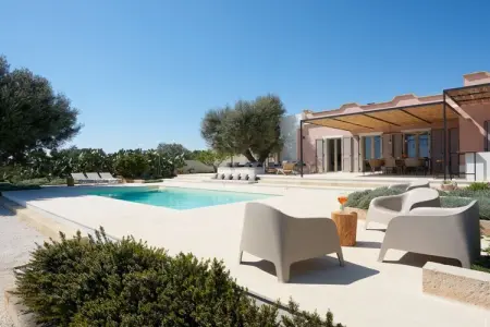Location villa à Manduria, Villa à Manduria avec piscine