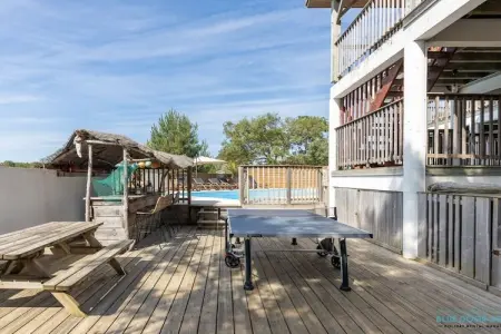 Villa 15 personnes avec piscine chauffée à Moliets : photo 6