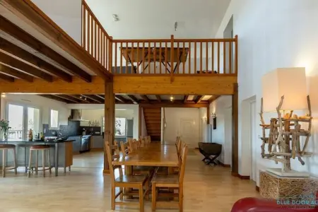 Villa 15 personnes avec piscine chauffée à Moliets : photo 11