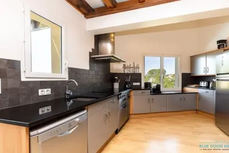 Villa 15 personnes avec piscine chauffée à Moliets : photo 12