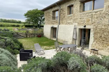 Maison ancienne grange 4 personnes avec piscine : photo 2