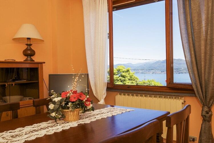 Casa Baita Flavia à Oggebbio : vue panoramique lac - Photo 13