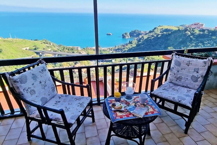 Maison 6 pers. à Taormina, vue mer et piscine - Photo 4