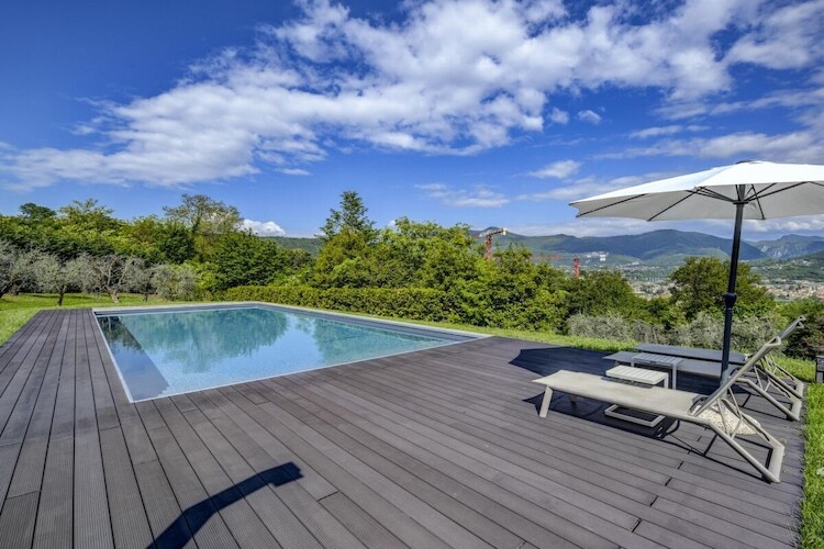 Villa Casale Lucrezia à Salò avec piscine et oliveraie - Photo 3