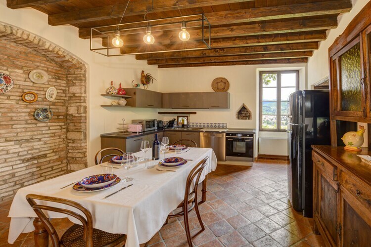 Villa Casale Lucrezia à Salò avec piscine et oliveraie - Photo 24