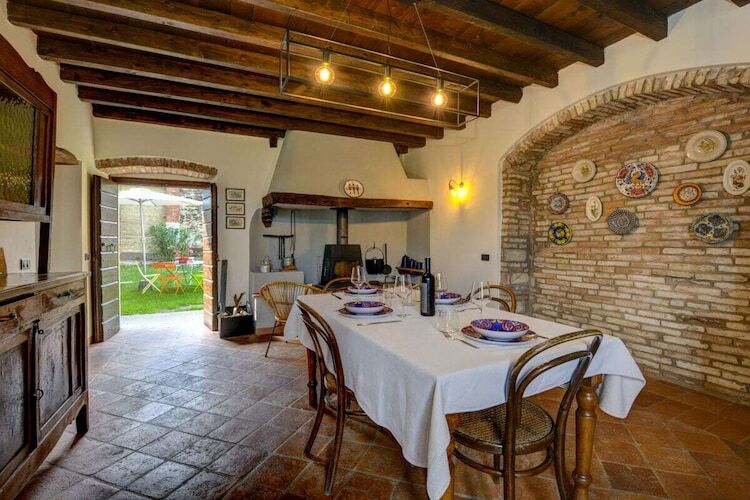 Villa Casale Lucrezia à Salò avec piscine et oliveraie - Photo 26
