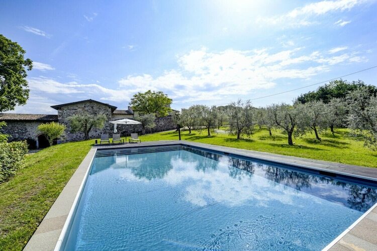 Villa Casale Lucrezia à Salò avec piscine et oliveraie - Photo 51