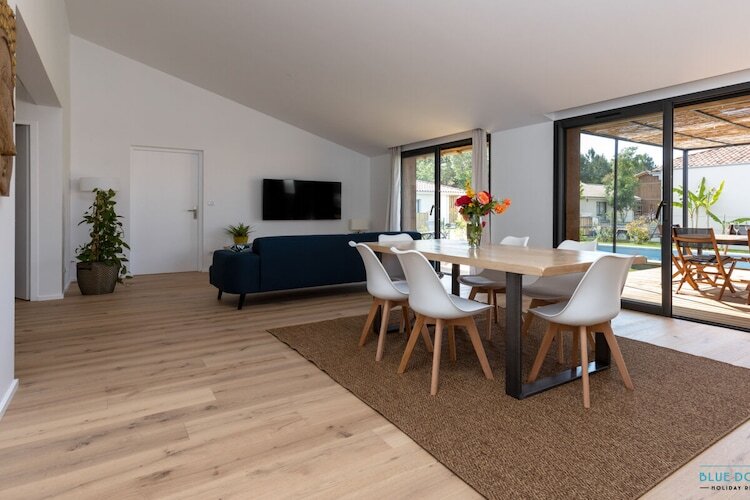 Villa 110 m² piscine chauffée eau salée à Moliets - Photo 11