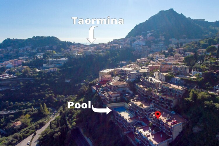 Maison Taormina avec piscine, vue mer et terrasse - Photo 3