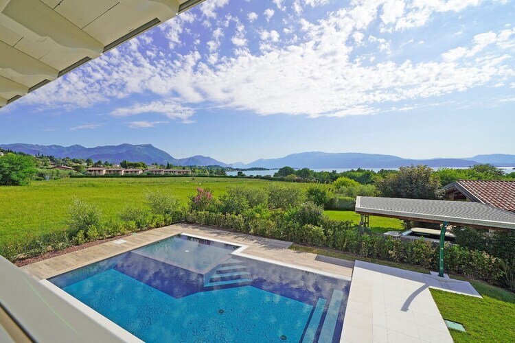 Maison 3 chambres avec piscine et vue lac à Manerba - Photo 1