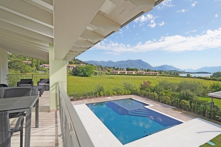 Maison 3 chambres avec piscine et vue lac à Manerba - Photo 9