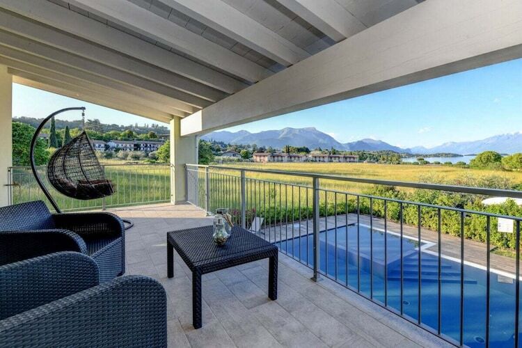 Maison 3 chambres avec piscine et vue lac à Manerba - Photo 46