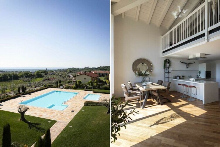 La Torretta : duplex vue lac à Puegnago sul Garda - Photo 32