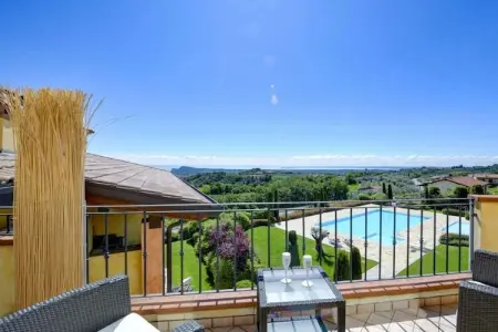 La Torretta : duplex vue lac à Puegnago sul Garda