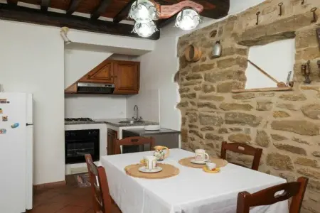 Maison avec piscine vue collines à Cortona : photo 12