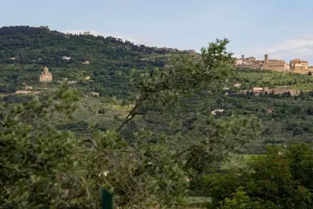 Maison avec piscine vue collines à Cortona : photo 25