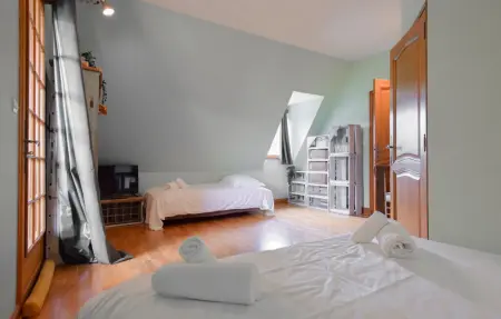 Maison normande à colombages, bain nordique et salle de sport : photo 21