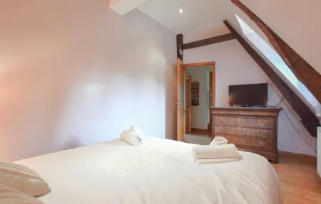Maison normande à colombages, bain nordique et salle de sport : photo 23