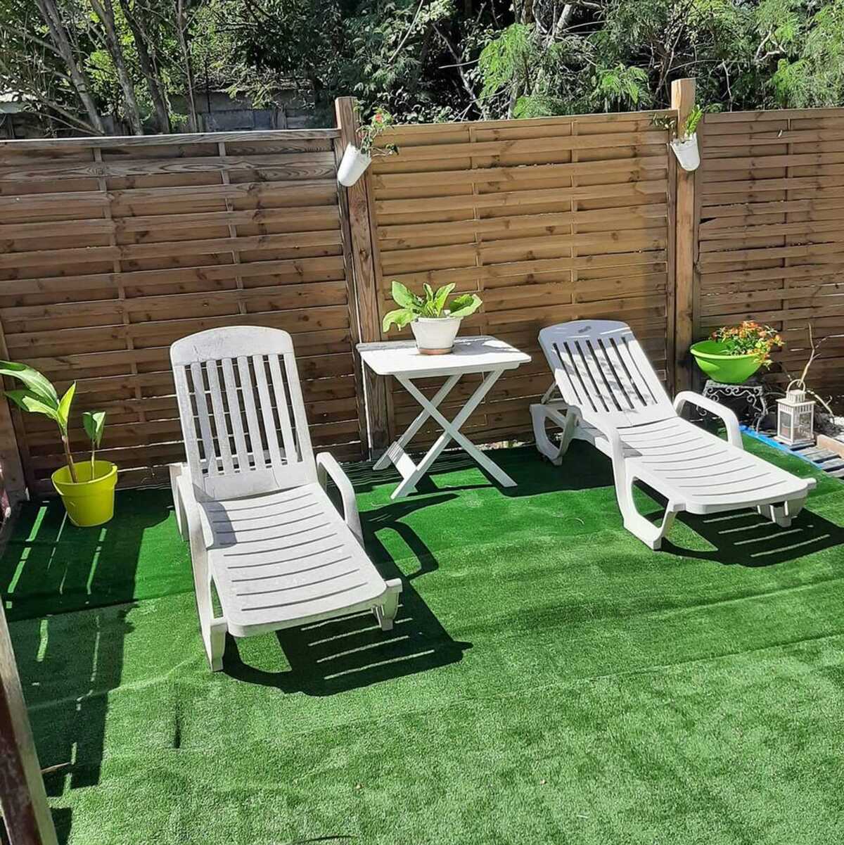 Studio 40 m² avec jardin clos et parking au Moule - Photo 7