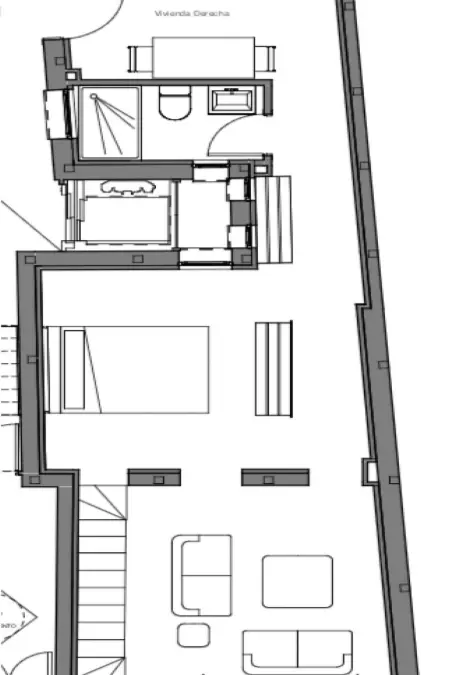Appartement 3 pièces rez-de-chaussée à Madrid, 7 personnes : photo 7