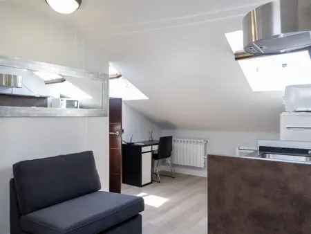 Studio 20 m² Madrid, 2 personnes, lave-linge : photo 17
