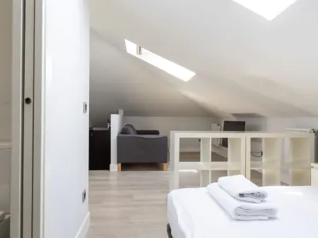 Studio 20 m² Madrid, 2 personnes, lave-linge : photo 18