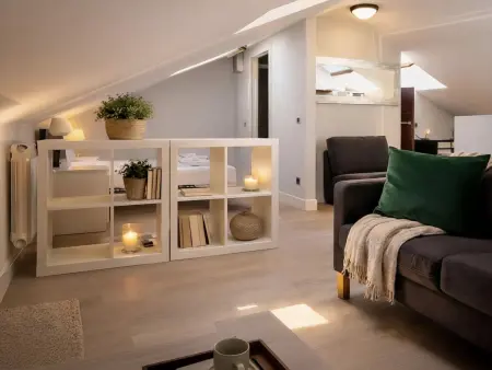 Studio 20 m² Madrid, 2 personnes, lave-linge : photo 23