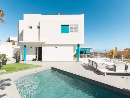 Chalet Tabaiba à El Rosario, piscine privée et vue mer