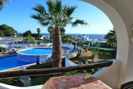 Maison 4 pers. vue océan Carvoeiro, piscine chauffée : photo 4