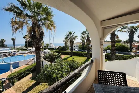 Maison 4 pers. vue océan Carvoeiro, piscine chauffée : photo 5