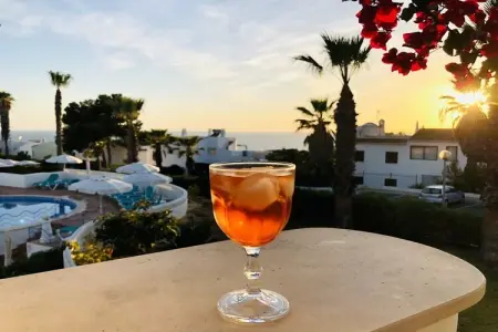 Maison 4 pers. vue océan Carvoeiro, piscine chauffée : photo 15
