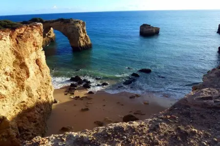 Maison 4 pers. vue océan Carvoeiro, piscine chauffée : photo 24