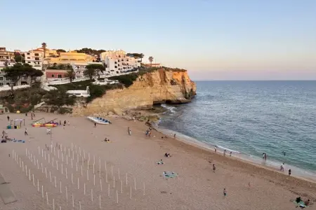 Maison 4 pers. vue océan Carvoeiro, piscine chauffée : photo 25
