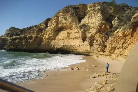 Maison 4 pers. vue océan Carvoeiro, piscine chauffée : photo 31