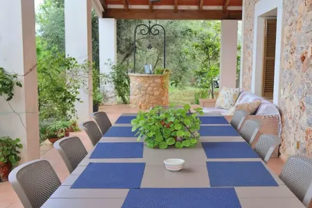 Finca 11 personnes avec piscine à Buger : photo 8