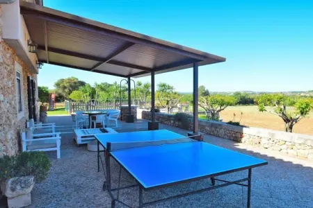 Gîte familial Santa Margalida, piscine sécurisée : photo 5